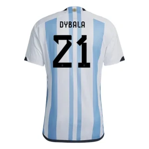 Argentina Paulo Dybala 21 Hjemmedrakt 2022