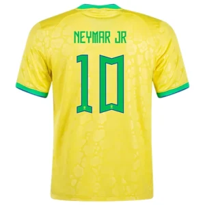Brasil Neymar Jr 10 World Cup Hjemmedrakt 2022