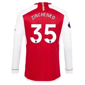 Fotballdrakt Herr Arsenal Zinchenko 35 Langermet Hjemmedrakt 2023-24