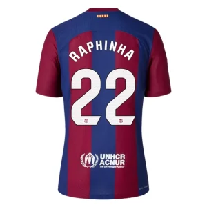 Fotballdrakt Herr FC Barcelona Raphinha 22 Hjemmedrakt 2023-24