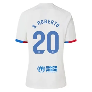 Fotballdrakt Herr FC Barcelona S. Roberto 20 Bortedrakt 2023-24