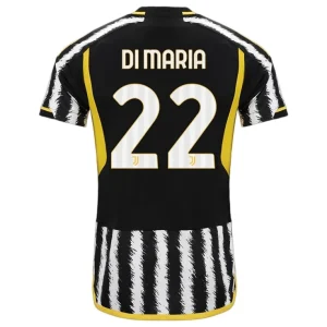 Fotballdrakt Herr Juventus Ángel Di María 22 Hjemmedrakt 2023-24