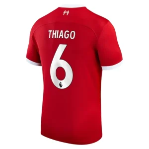Fotballdrakt Herr Liverpool Thiago 6 Hjemmedrakt 2023-24