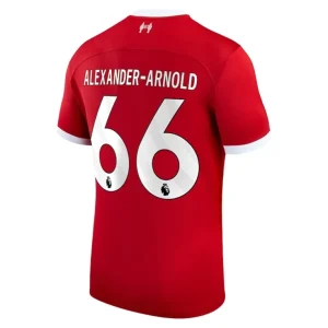 Fotballdrakt Herr Liverpool Trent Alexander-Arnold 66 Hjemmedrakt 2023-24
