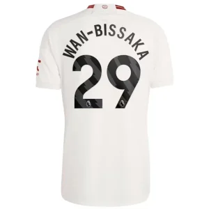 Fotballdrakt Herr Manchester United Wan-Bissaka 29 Tredjedrakt 2023-24