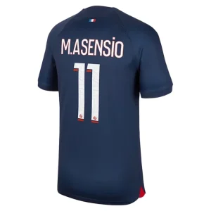 Fotballdrakt Herr Paris Saint Germain PSG M.Asensio 11 Hjemmedrakt 2023-24