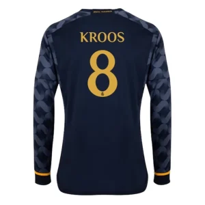Fotballdrakt Herr Real Madrid Toni Kroos 8 Langermet Bortedrakt 2023-24