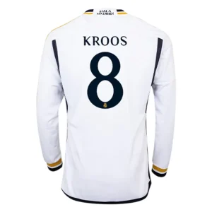 Fotballdrakt Herr Real Madrid Toni Kroos 8 Langermet Hjemmedrakt 2023-24