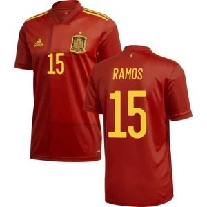 Spania Sergio Ramos 15 Hjemmedrakt 2021